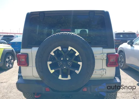 2025 Jeep Wrangler 4-Door Rubicon 4X4 из США, поврежденный, VIN 1C4PJXFN2SW526895